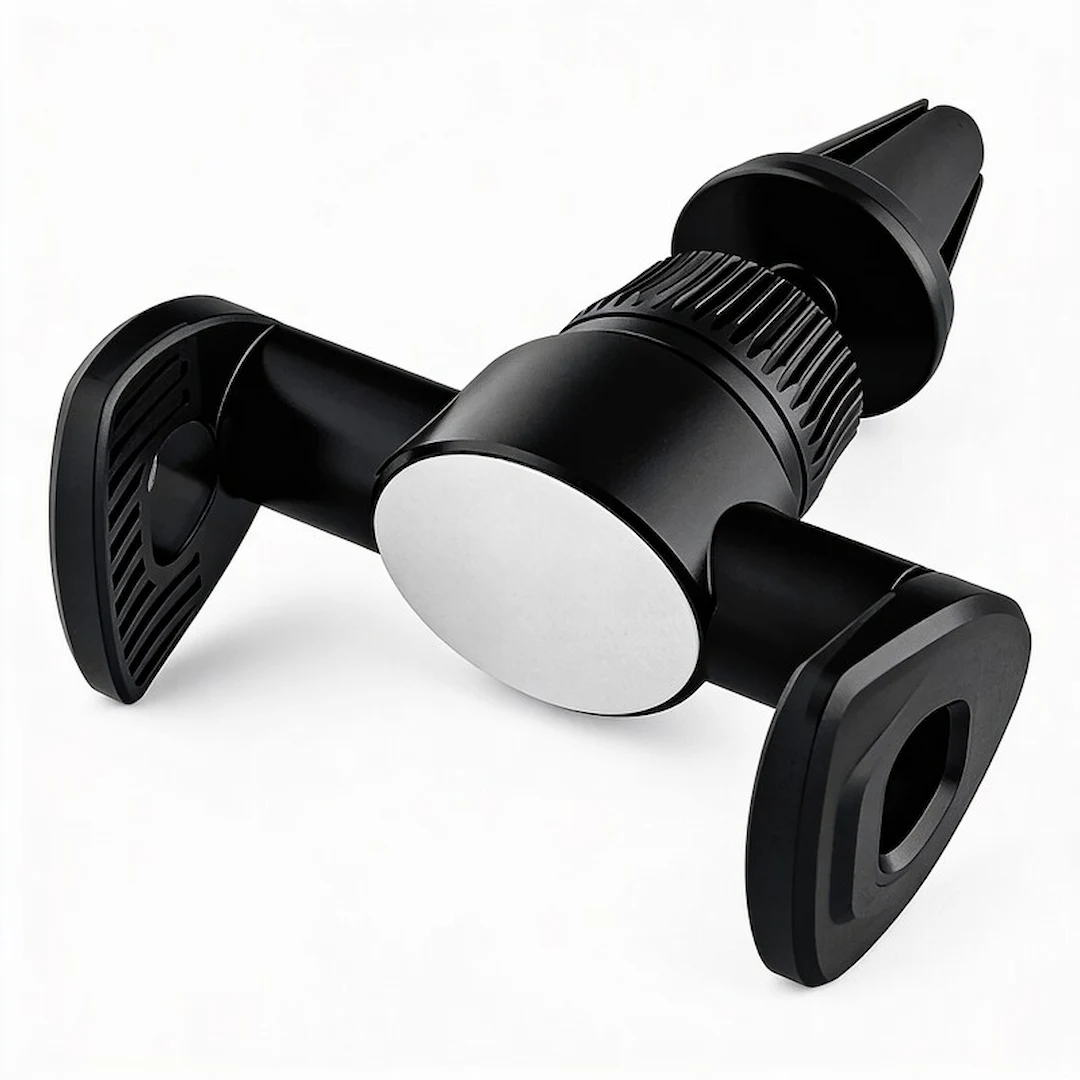 IG-AYM-HOL-GCV010-AZU.4 Holder Carmount de Ventilador 360 Rotacion Brazos Ajustables Azul/Negro - Image 1