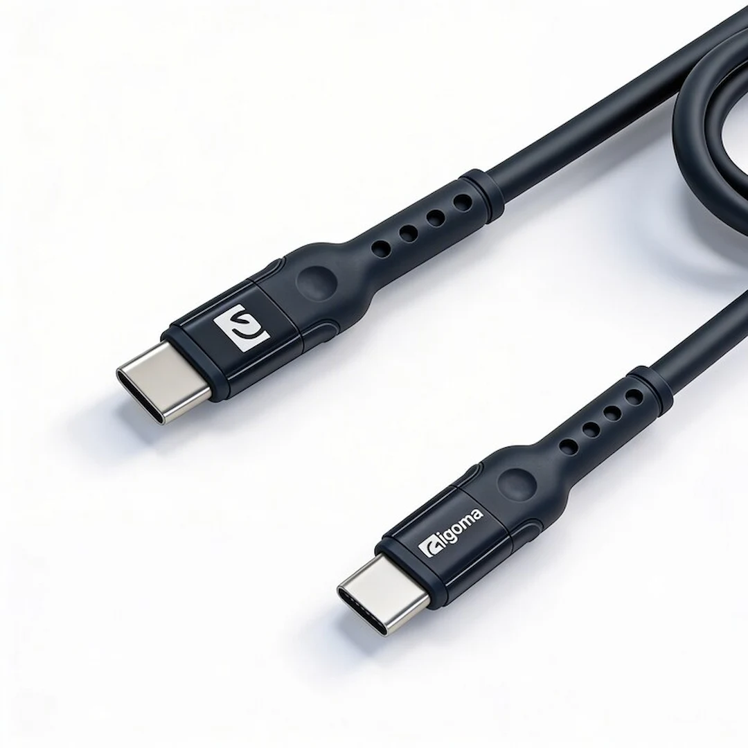 IG-CAB-TC-GC16-C-60W-1M-NEG.3 Cable Igoma Carga Rapida Tipo C- C 1M Negro - Image 1