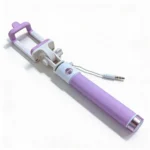 Selfie Stick con Conector 3.5 Aux Morado