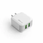 Cargador Igoma Cell 2 Puertos Tipo Micro Con Cable Blanco