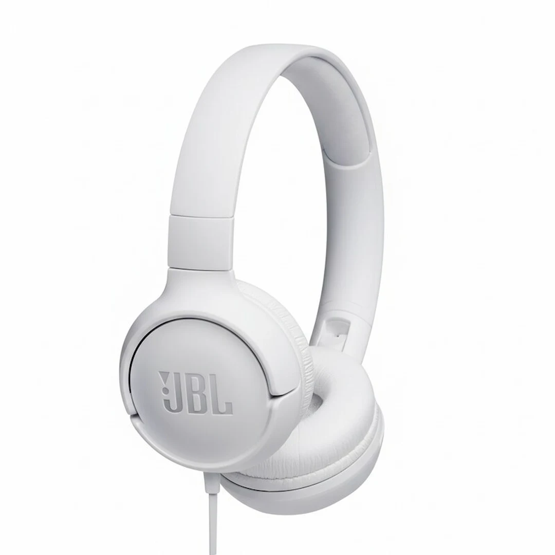 IX-AUD-DIA-TUNE500-3.5-BLA.1 Diadema JBL Tune 500 Pure Bass Alambricos Blanco - Image 1