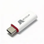 Cable Jaltech Convertidor Tipo C Macho - 3.5 Hembra Blanco - Image 3