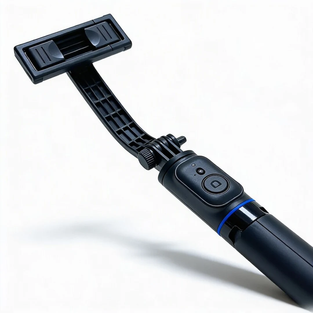 JT-CDC-SOP-C01-NEG.3 Selfie Stick con Control Remoto Desmontable y Extendible - Image 1