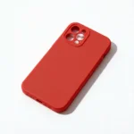 Estuche IPhone 12 Pro Silicon Case Rojo