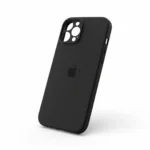 Estuche IPhone 12 Pro Max Silicon Case Negro