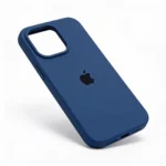 Estuche IPhone 15 Pro Max Silicon Case Azul Oscuro