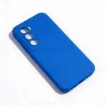 Estuche Oppo Reno 12 Pro Silicon Case Azul