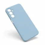 Estuche Samsung A24 Silicon Case Azul Claro