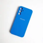 Estuche Samsung A34 Silicon Case Azul