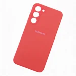 Estuche Samsung S23 Plus Silicon Case Rosado Neon