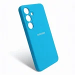 Estuche Samsung S24 Plus Silicon Case Azul