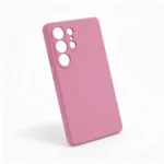 Estuche Samsung S25 Ultra Silicon Case Rosado