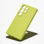 Estuche Samsung S25 Ultra Silicon Case Verde Claro