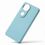 Estuche Vivo V50 Silicon Case Celeste