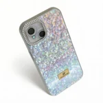 Estuche IPhone 13 Show Case Plateado