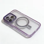 Estuche IPhone 13 Pro Stand Case Morado
