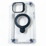 Estuche IPhone 13 Pro Max Doble Soporte Negro