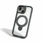 Estuche IPhone 14 Doble Soporte Gris
