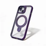 Estuche IPhone 14 Doble Soporte Morado