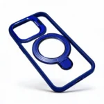 Estuche IPhone 15 Pro Doble Soporte Azul Oscuro