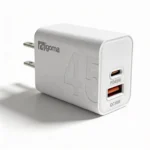 Cargador Igoma Ultra Rapido de 45W 2 Puertos USB C y A - Image 2
